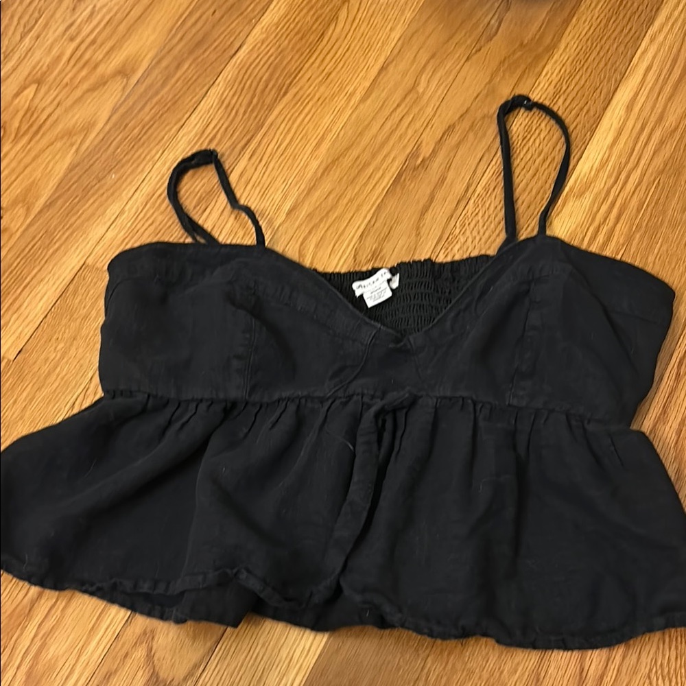 AE Black Babydoll Top